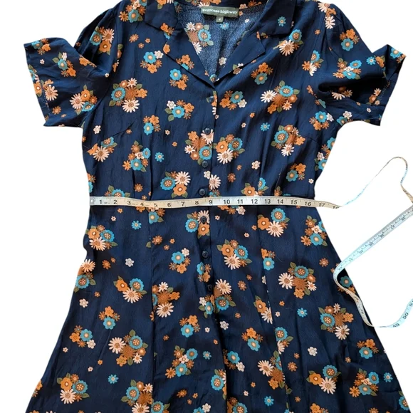 Princess Highway Floral Print Button Front Dress - Picture 12 of 13